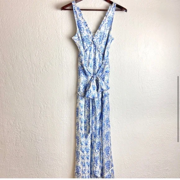 Loveshackfancy kendall satin printed midi dress - Picture 4 of 8